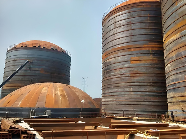 小金焦粉钢板仓